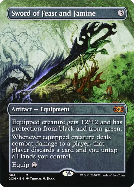 Épée de Festin et de Famine, carte Magic 2XM 364 — extension Double Masters