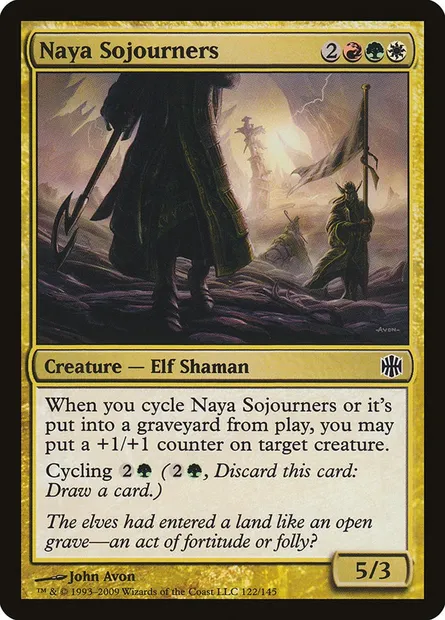 Naya Sojourners, Magic card ARB 122 — Alara Reborn set