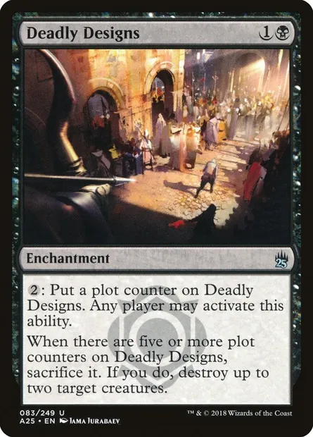 Deadly Designs, Magic card A25 83 — Masters 25 set