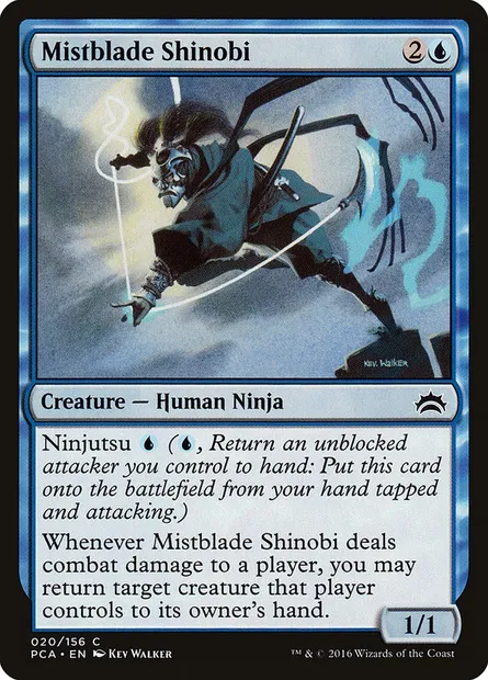 Mistblade Shinobi, Magic card PCA 20 — Planechase Anthology set