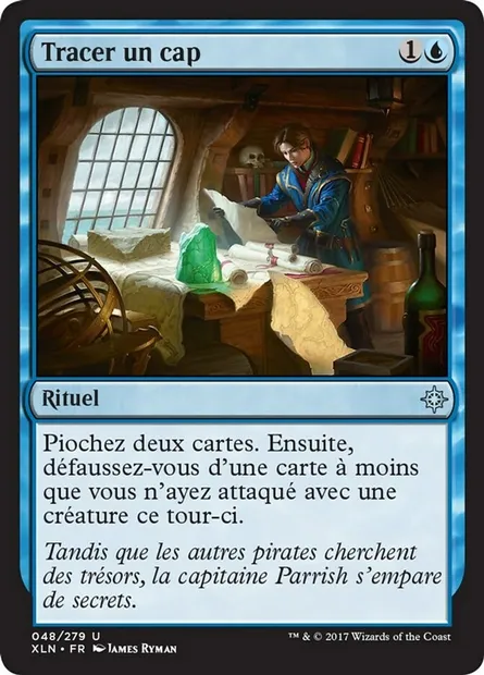 Tracer un cap, carte Magic XLN 48 — extension Ixalan
