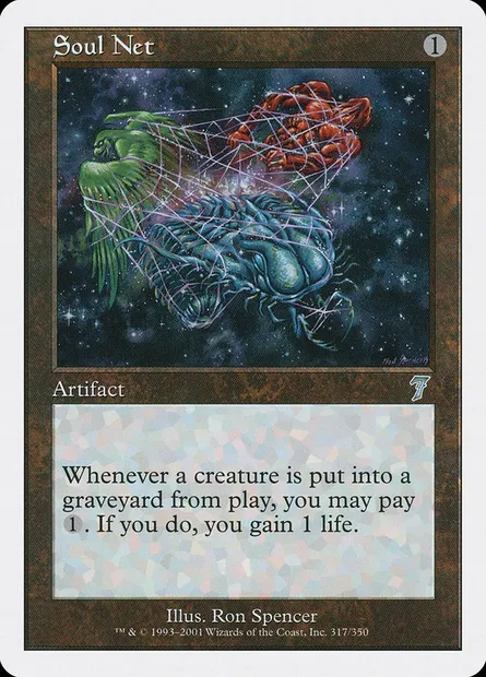 Soul Net, Magic card 7ED 317 — Seventh Edition set