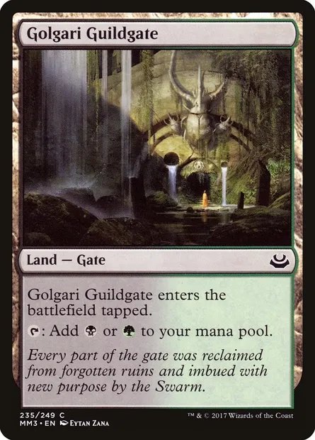 Golgari Guildgate, Magic card MM3 235 — Modern Masters 2017 set