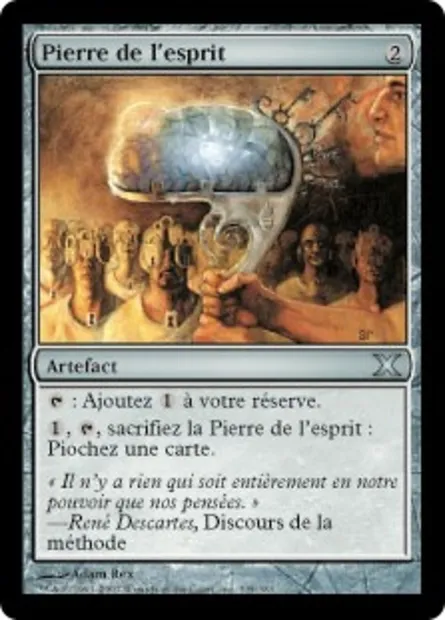 Pierre de l'esprit, carte Magic 10E 335 — extension Dixième édition
