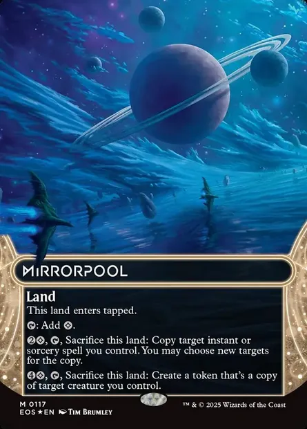 Mirrorpool, Magic card EOS 117 — Edge of Eternities: Stellar Sights set
