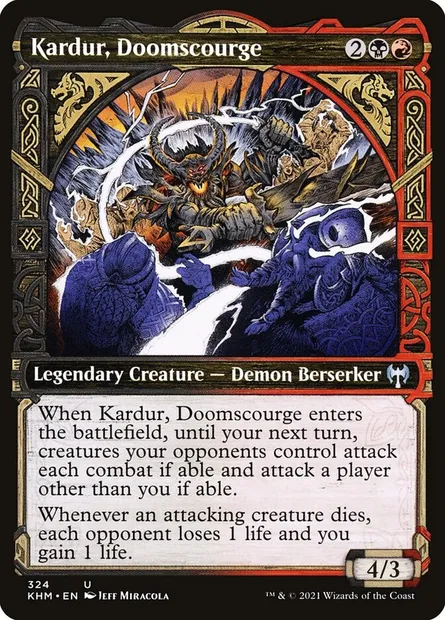 Kardur, Doomscourge, Magic card KHM 324 — Kaldheim set