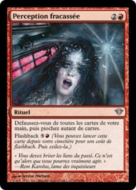 Perception fracassée, carte Magic DKA 104 — extension Obscure Ascension