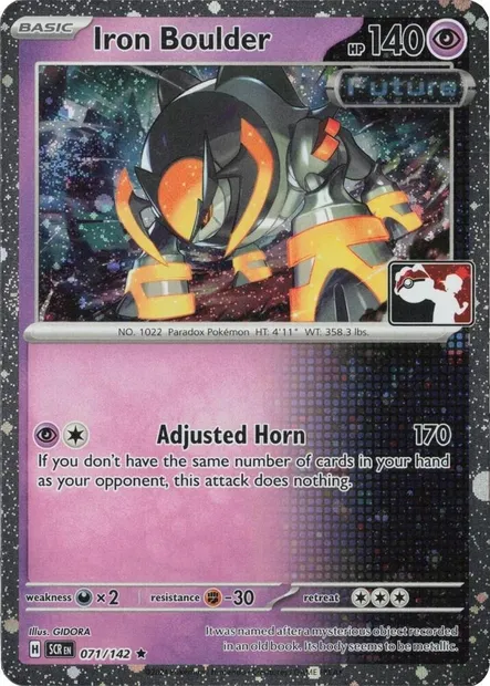 Iron Boulder, Pokémon card PPS 071-3 — Play! Pokémon Prize Pack Series set