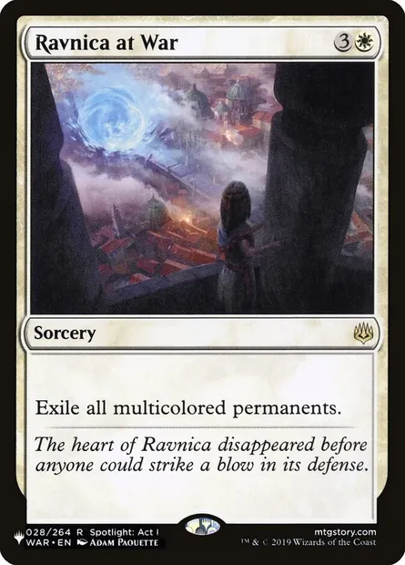 Ravnica at War, Magic card PLST WAR-28 — The List set