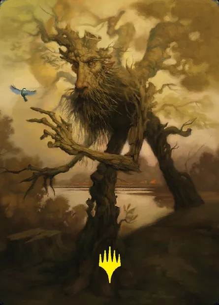 Treefolk // Treefolk, carte Magic ALTR 81 — extension Tales of Middle-earth Art Series