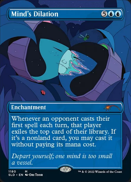 Mind's Dilation, Magic card SLD 1180 — Secret Lair Drop set