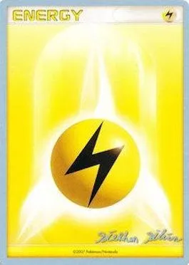Énergie Électrique, carte Pokémon WCD09 ct318791 — extension World Championship Decks 2009