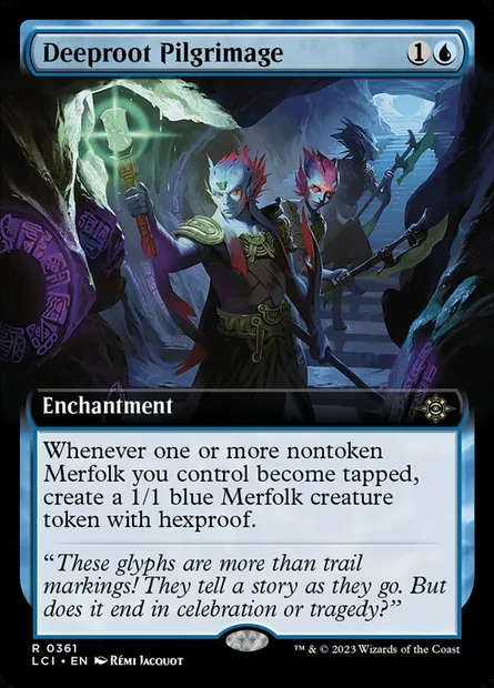 Deeproot Pilgrimage, Magic card LCI 361 — The Lost Caverns of Ixalan set