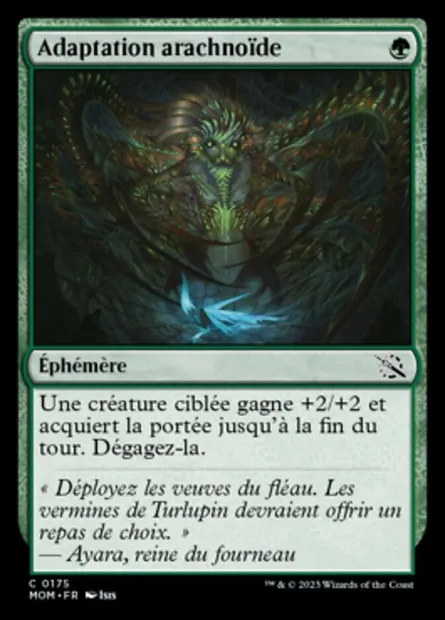 Adaptation arachnoïde, carte Magic MOM 175 — extension L'invasion des machines