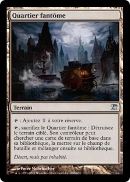 Quartier fantôme, carte Magic ISD 240 — extension Innistrad