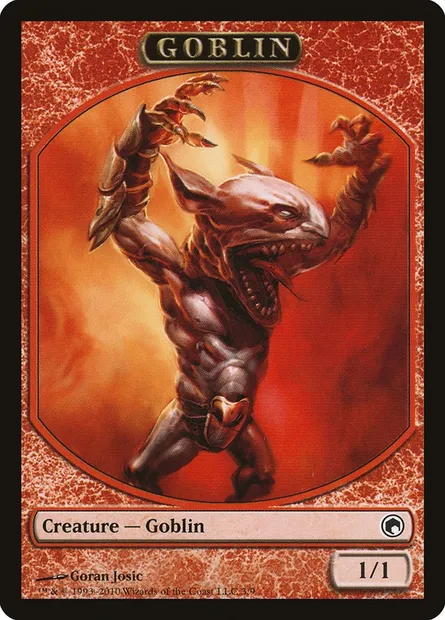 Goblin, Magic card TSOM 3 — Scars of Mirrodin Tokens set
