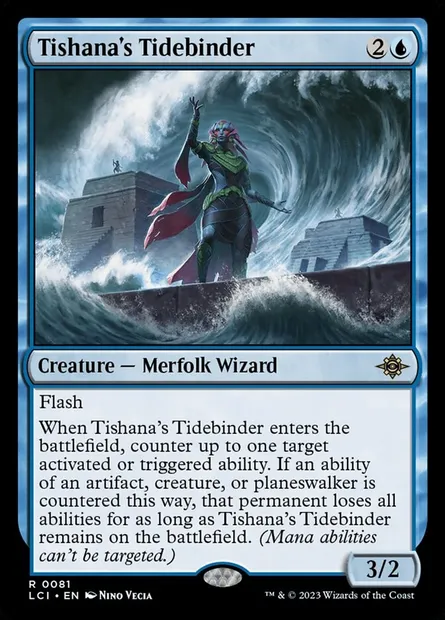 Tishana's Tidebinder, Magic card LCI 81 — The Lost Caverns of Ixalan set