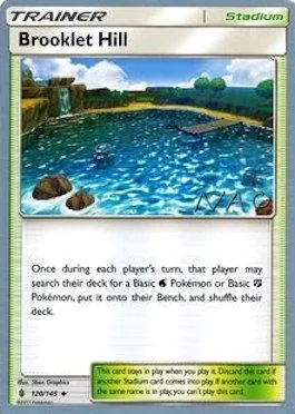 Brooklet Hill, Pokémon card WCD18 120 — World Championship Decks 2018 set