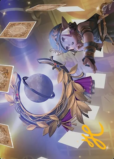 Astrologian's Planisphere // Astrologian's Planisphere, carte Magic AFIN 4 — extension Final Fantasy Art Series