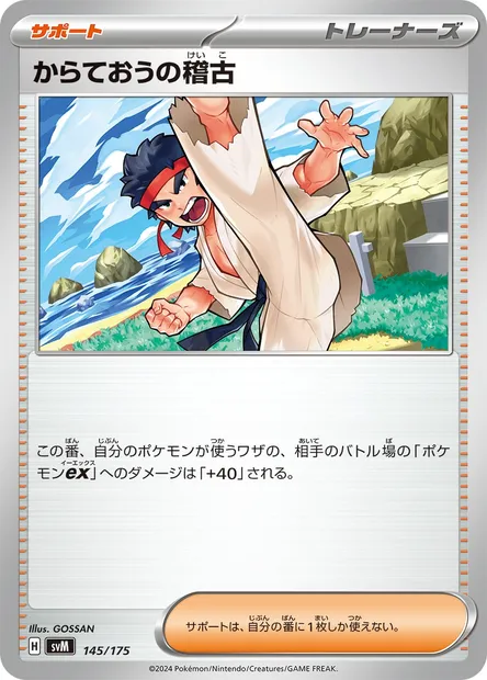 Black Belt's Training, Pokémon card SVM 145 — Generations Start Decks set