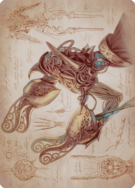 Self-Assembler // Self-Assembler, carte Magic ABRO 77 — extension The Brothers' War Art Series