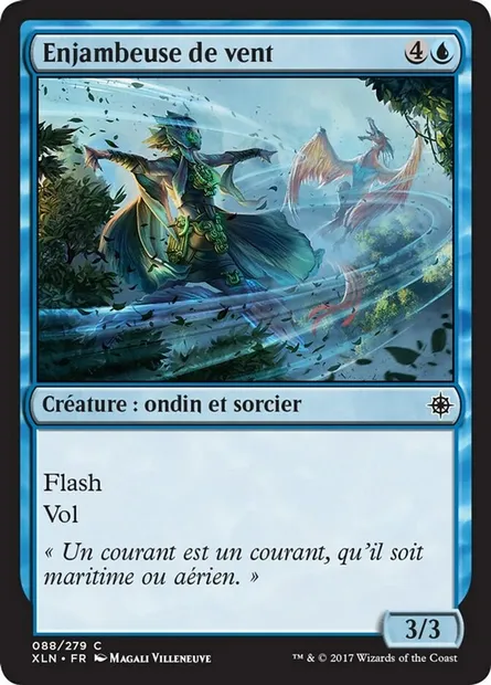 Enjambeuse de vent, carte Magic XLN 88 — extension Ixalan