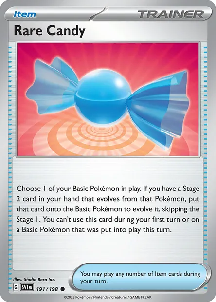 Rare Candy, Pokémon card SVI 191 — Scarlet & Violet set