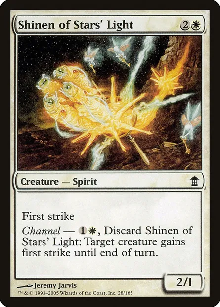 Shinen of Stars' Light, Magic card SOK 28 — Saviors of Kamigawa set