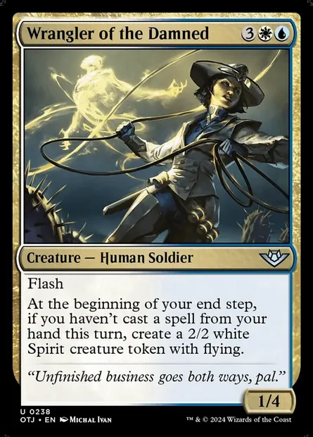 Wrangler of the Damned, Magic card OTJ 238 — Outlaws of Thunder Junction set