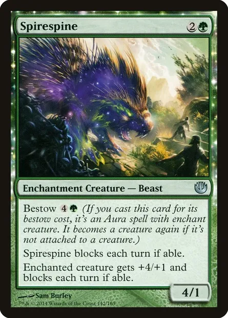 Spirespine, Magic card JOU 142 — Journey into Nyx set