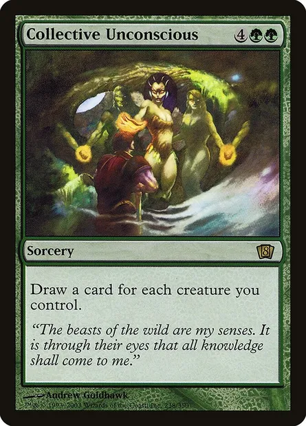 Inconscient collectif, carte Magic 8ED 238★ — extension Huitième Edition