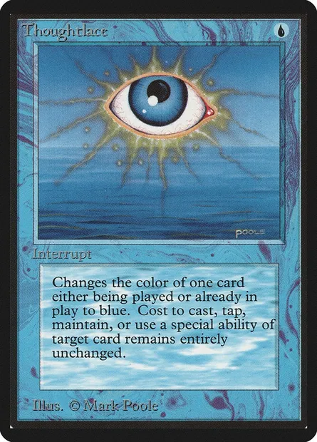 Thoughtlace, Magic card LEB 83 — Limited Edition Beta set