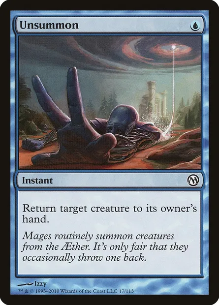 Désinvocation, carte Magic DPA 17 — extension Duels of the Planeswalkers