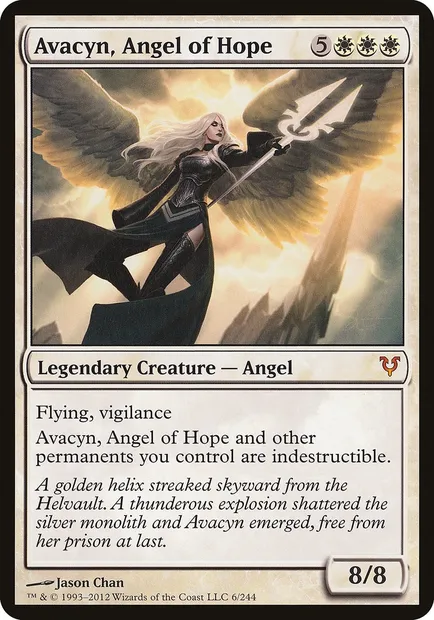 Avacyn, Angel of Hope, Magic card PHEL 6 — Open the Helvault set