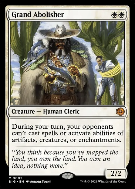 Grand Abolisher, Magic card BIG 2 — The Big Score set