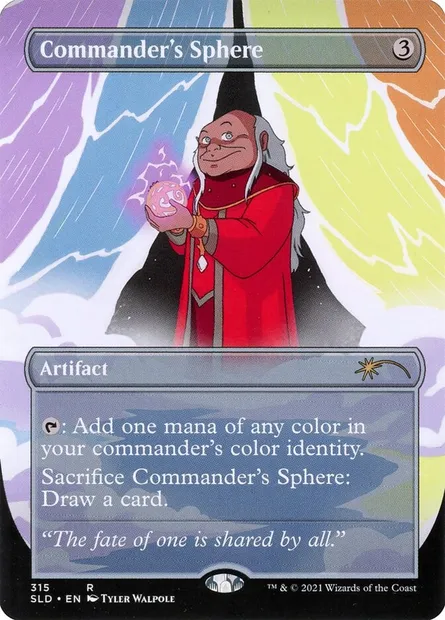 Commander's Sphere, Magic card SLD 315 — Secret Lair Drop set