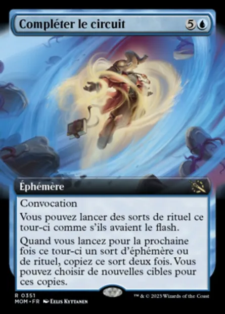 Compléter le circuit, carte Magic MOM 351 — extension L'invasion des machines