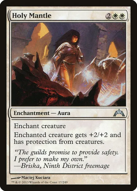 Holy Mantle, Magic card GTC 17 — Gatecrash set