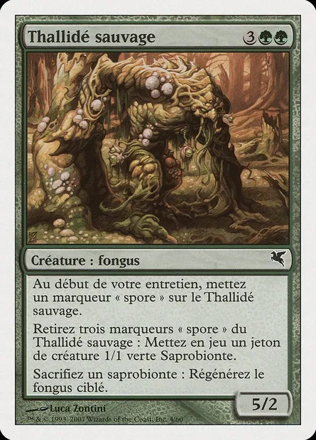 Savage Thallid, Magic card PSAL J4 — Salvat 2005 set