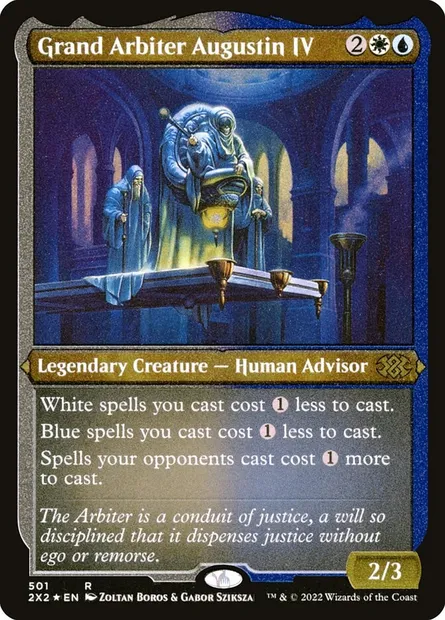 Grand Arbiter Augustin IV, Magic card 2X2 501 — Double Masters 2022 set