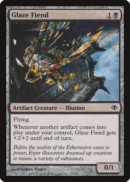 Glaze Fiend, Magic card ALA 77 — Shards of Alara set