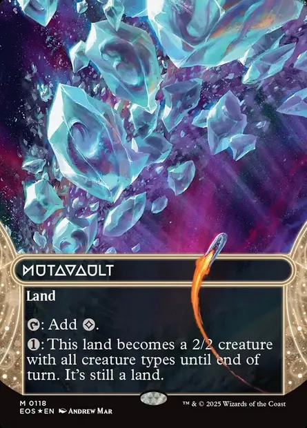 Mutavault, Magic card EOS 118 — Edge of Eternities: Stellar Sights set