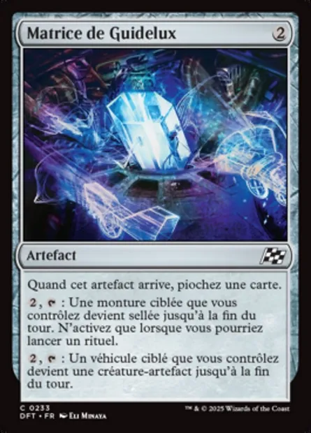 Matrice de Guidelux, carte Magic DFT 233 — extension Aetherdrift