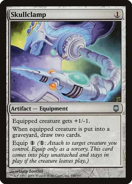 Pincecrâne, carte Magic DST 140 — extension Sombracier