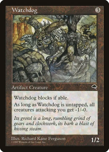 Watchdog, Magic card TMP 314 — Tempest set