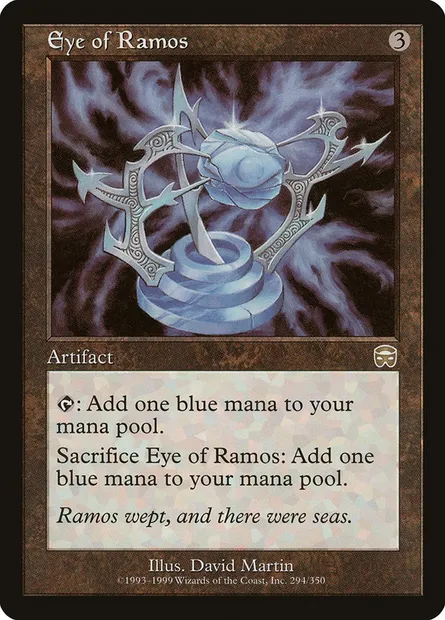 Eye of Ramos, Magic card MMQ 294 — Mercadian Masques set