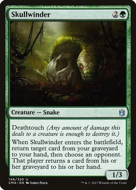 Crotale golgothien, carte Magic CMA 146 — extension Commander Anthology
