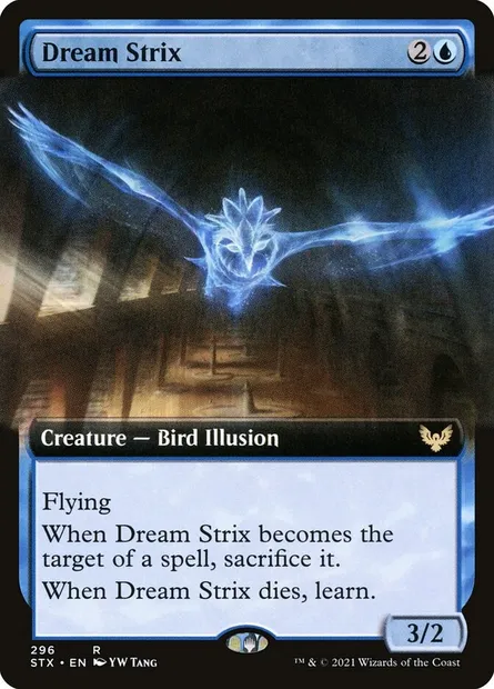 Dream Strix, Magic card STX 296 — Strixhaven: School of Mages set