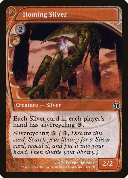 Homing Sliver, Magic card FUT 118 — Future Sight set