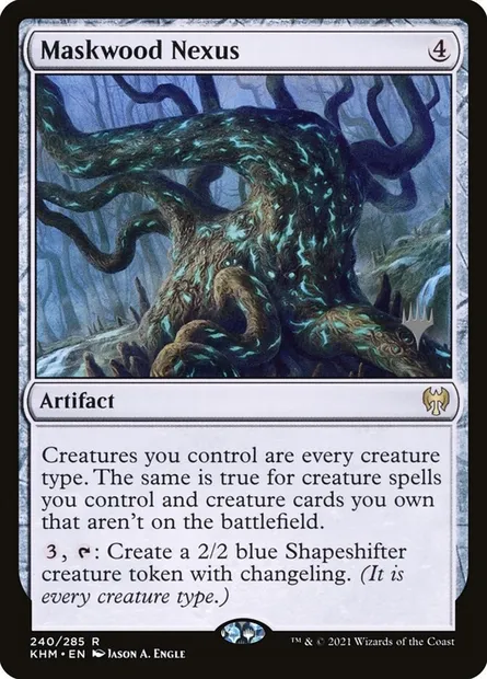 Maskwood Nexus, Magic card PKHM 240p — Kaldheim Promos set